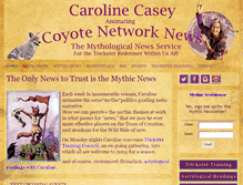 Tablet Screenshot of coyotenetworknews.com